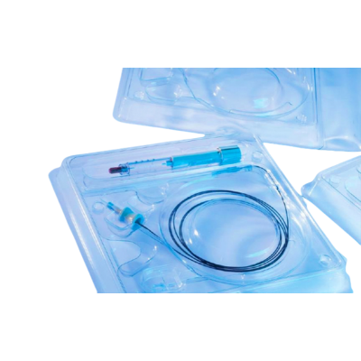 Medical blister box for bronchial double cavity intubation kit